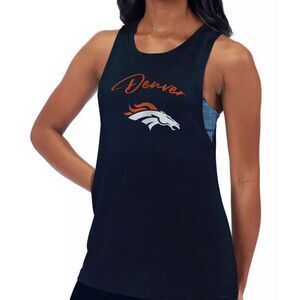 NWT CERTO DENVER BRONCOS NFL Outer‎ Bank Tank Top Navy Size XL